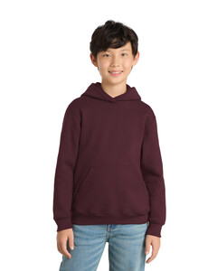 Port & Co PC90YH Maroon-Youth Pullover Hoodie Maroon