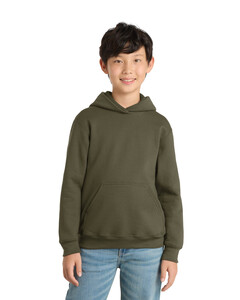 Port & Co PC90YH Green-Youth Pullover Hoodie Green