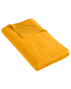 Port & Co PT42 Yellow-Beach Towel Yellow