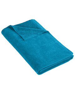 Port & Co PT42 Blue-Green-Beach Towel Blue-Green
