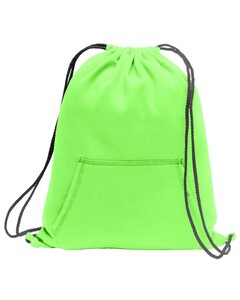 Sweatshirt Cinch Pack. Green Port & Company BG614 Green
