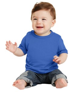Infant 54-oz 100% Cotton T-Shirt Blue Port & Company CAR54I Blue