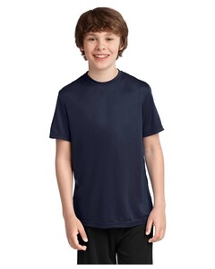 Youth Essential Performance T-Shirt Navy Port & Company PC380Y Navy
