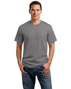 Core 100% Cotton T-Shirt Gray Port & Company PC54 Gray