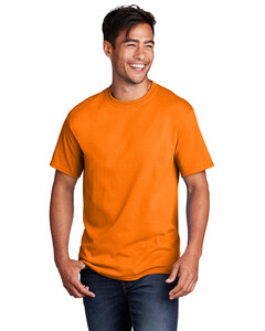 Core 100% Cotton T-Shirt Orange Port & Company PC54 Orange