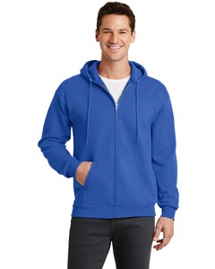 Blue hoodie zip on sale