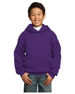 Youth Pullover Hoodie Purple Port & Company PC90YH Purple