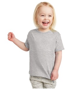 Rabbit Skins RS3321 Gray-Toddler Fine Jersey T-Shirt Gray