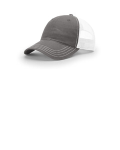 Richardson 111 Gray-Garment Washed Trucker Hat Gray
