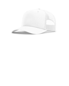 Richardson 112FPC White-Five-Panel Champ Trucker  White