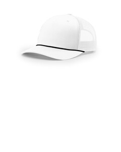 Richardson 112FPR White-Five-Panel with Rope Hat White