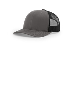 Richardson 112PL Gray-112+ R-Flex Adjustable Trucker Hat Gray