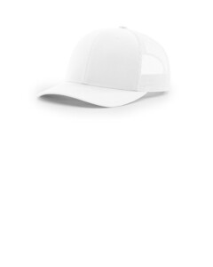 Richardson 112PL White-112+ R-Flex Adjustable Trucker Hat White