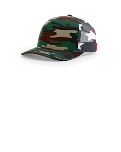 Richardson 112PM Camo-Printed Mesh Trucker Hat Camo