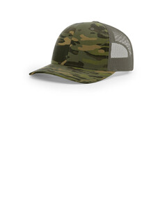 Richardson 112PT Pattern-Printed Tactical Trucker Hat Pattern