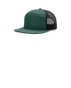 Richardson 168 Green-7-Panel Trucker Hat  Green