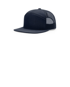 Richardson 168 Navy-7-Panel Trucker Hat  Navy
