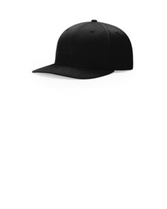 Richardson 312 Black-Solid Twill Trucker Hat Black