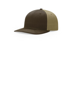 Richardson 312 Brown-Solid Twill Trucker Hat Brown