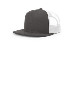 Richardson 511 Gray-Acrylic-Wool Blend Flatbill Trucker Hat Gray