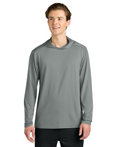 Richardson RA7110LSH Gray-Clutch Long Sleeve Hoodie Gray