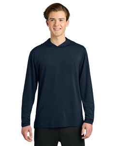 Richardson RA7110LSH Navy-Clutch Long Sleeve Hoodie Navy