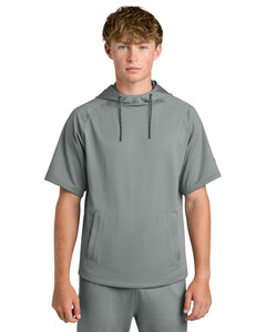 Richardson RA7200SSH Gray-Charge Performance Fleece Short Sleeve Hoodie Gray
