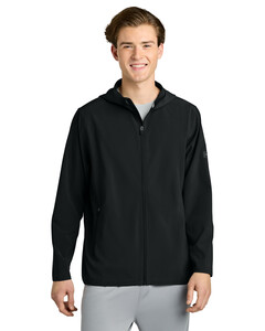 Richardson RA7400FZH Black-Barrage Hooded Wind Jacket  Black