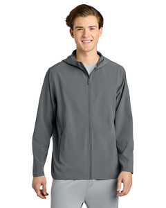Richardson RA7400FZH Gray-Barrage Hooded Wind Jacket  Gray