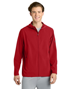 Richardson RA7400FZH Red-Barrage Hooded Wind Jacket  Red