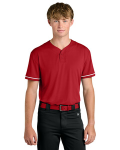 Richardson RA7910 Red-Select 2-Button Baseball Jersey Red