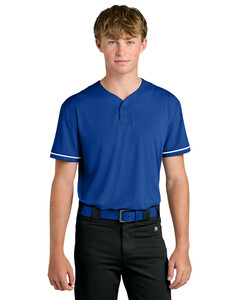 Richardson RA7910 Blue-Select 2-Button Baseball Jersey Blue