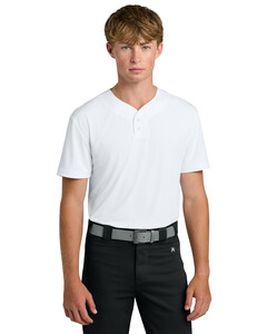 Richardson RA7910 White-Select 2-Button Baseball Jersey White