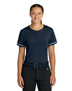 Richardson RW7220 Navy-Women's Select 2-Button Softball Jersey Navy