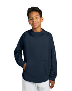 Richardson RY7200LSH Navy-Youth Charge Performance Fleece Long Sleeve Hoodie Navy