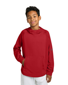 Richardson RY7200LSH Red-Youth Charge Performance Fleece Long Sleeve Hoodie Red