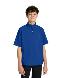 Richardson RY7400SSQ Blue-Youth Barrage Wind Shirt  Blue