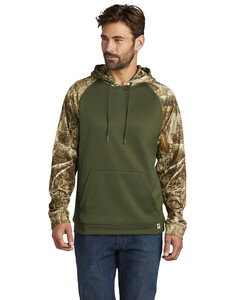 Realtree Performance Colorblock Pullover Hoodie Camo Russell Outdoors RU451 Camo