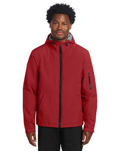 Sport-Tek JST56 Red-Waterproof Insulated Jacket Red