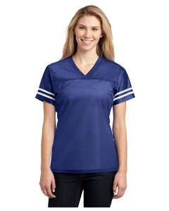 Women's PosiCharge Replica Jersey Blue Sport-Tek LST307 Blue
