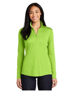 Women's PosiCharge Competitor 1/4-Zip Pullover Green Sport-Tek LST357 Green