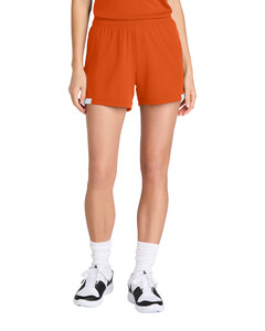 Women's Club 5 Short Orange Sport-Tek LST442 Orange