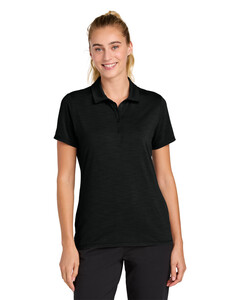 Sport-Tek LST490 Black-Women's Versa Polo  Shirt Black