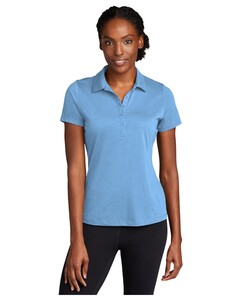 Sport-Tek LST530 Blue-Women's PosiCharge Strive Polo Shirt Blue