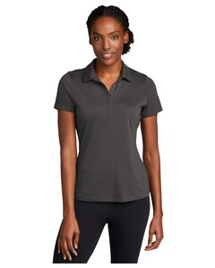 Sport-Tek LST530 Gray-Women's PosiCharge Strive Polo Shirt Gray