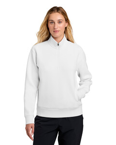Sport-Tek LST581 White-Women's Pro Perform 1/4-Zip  White