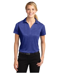 Sport-Tek LST660 Blue-Women's Heather Contender Polo shirt Blue