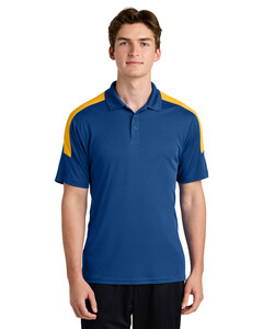 Sport-Tek ST104 Blue-Competitor United Polo Shirt Blue