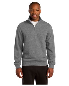 Sport-Tek ST253 Gray-1/4-Zip Sweatshirt Gray