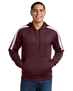 Sport-Wick Fleece United Pullover Hoodie Maroon Sport-Tek ST255 Maroon